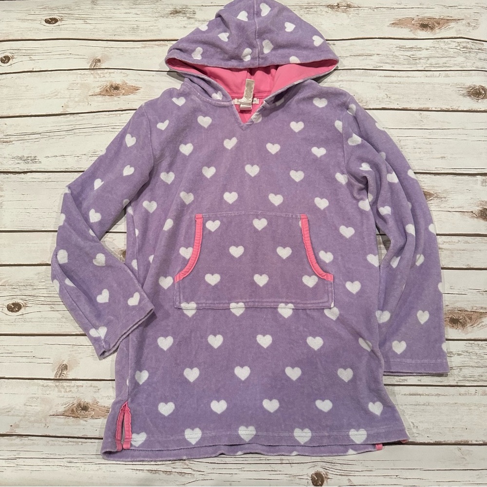 Pottery barn heart terry cover